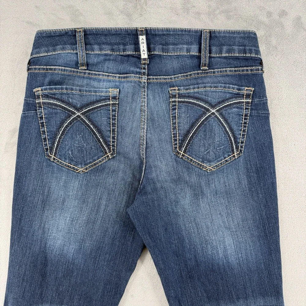 Ariat Real Denim Women's Jeans Size 32R Perfect Rise Boot Cut Cowgirl Western